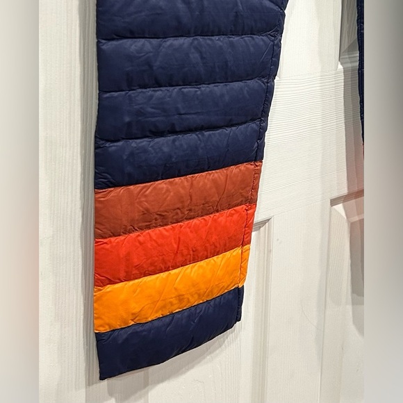 Cotopaxi Men's XL Fuego Down Pant Maritime Stripes Blue NWT 800-fill Down - Picture 4 of 8